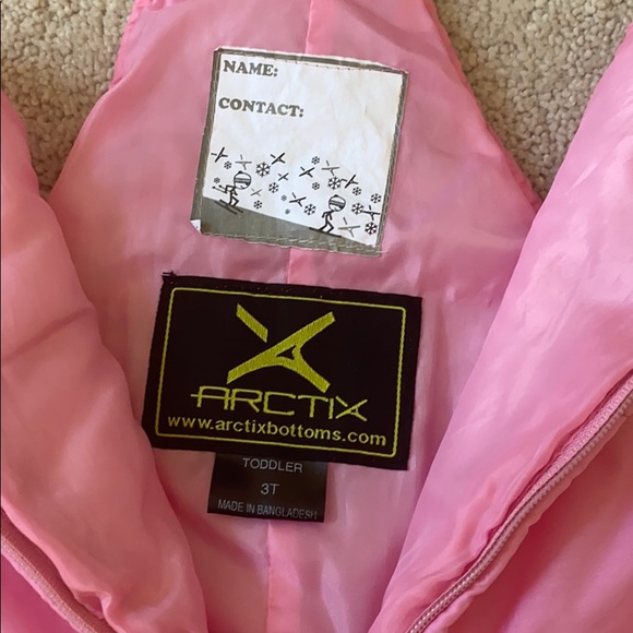 Arctix girl snow overalls - Picture 3 of 6